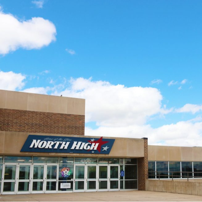 North High School building photo