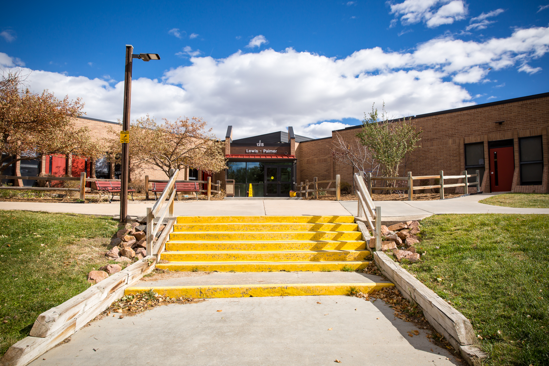 lewis-palmer elementary school in the summer