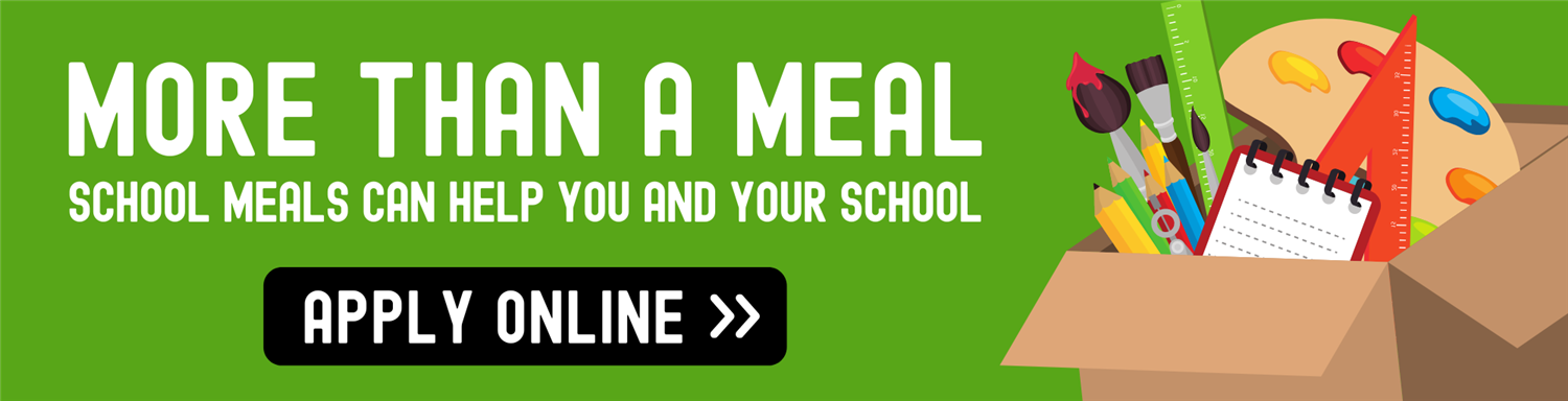 Hyperlink to More Than a Meal website for free and reduced lunch application