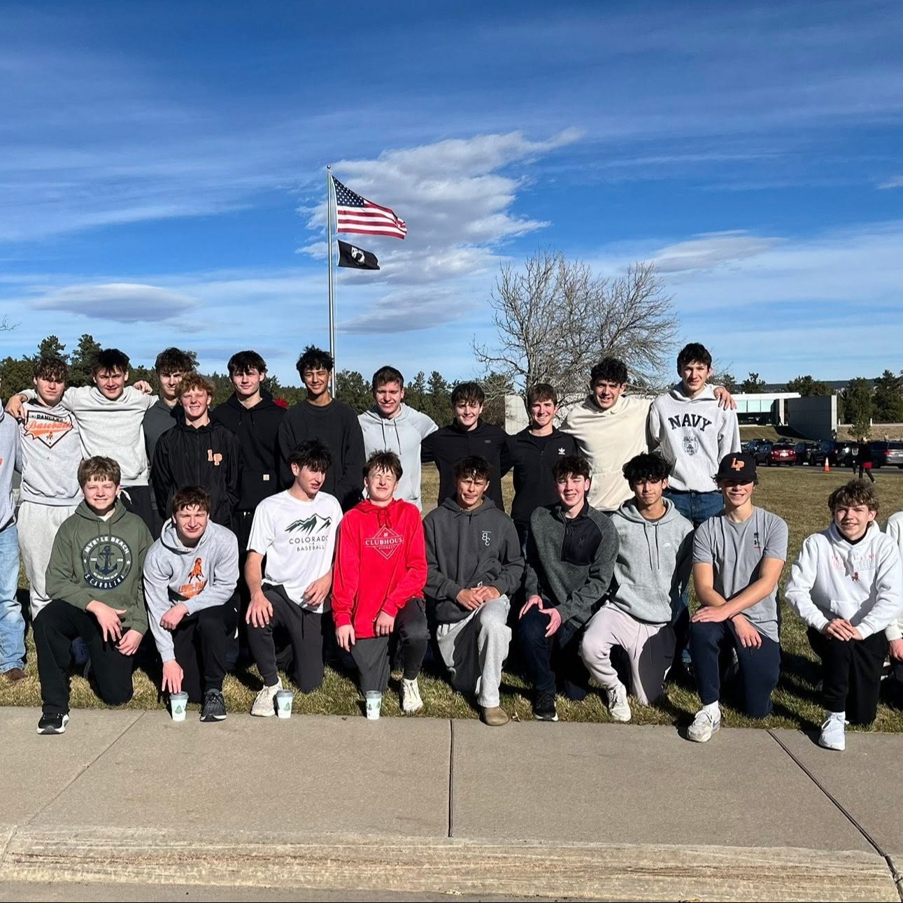 Lewis Palmer baseball team helping with Wreaths Across America