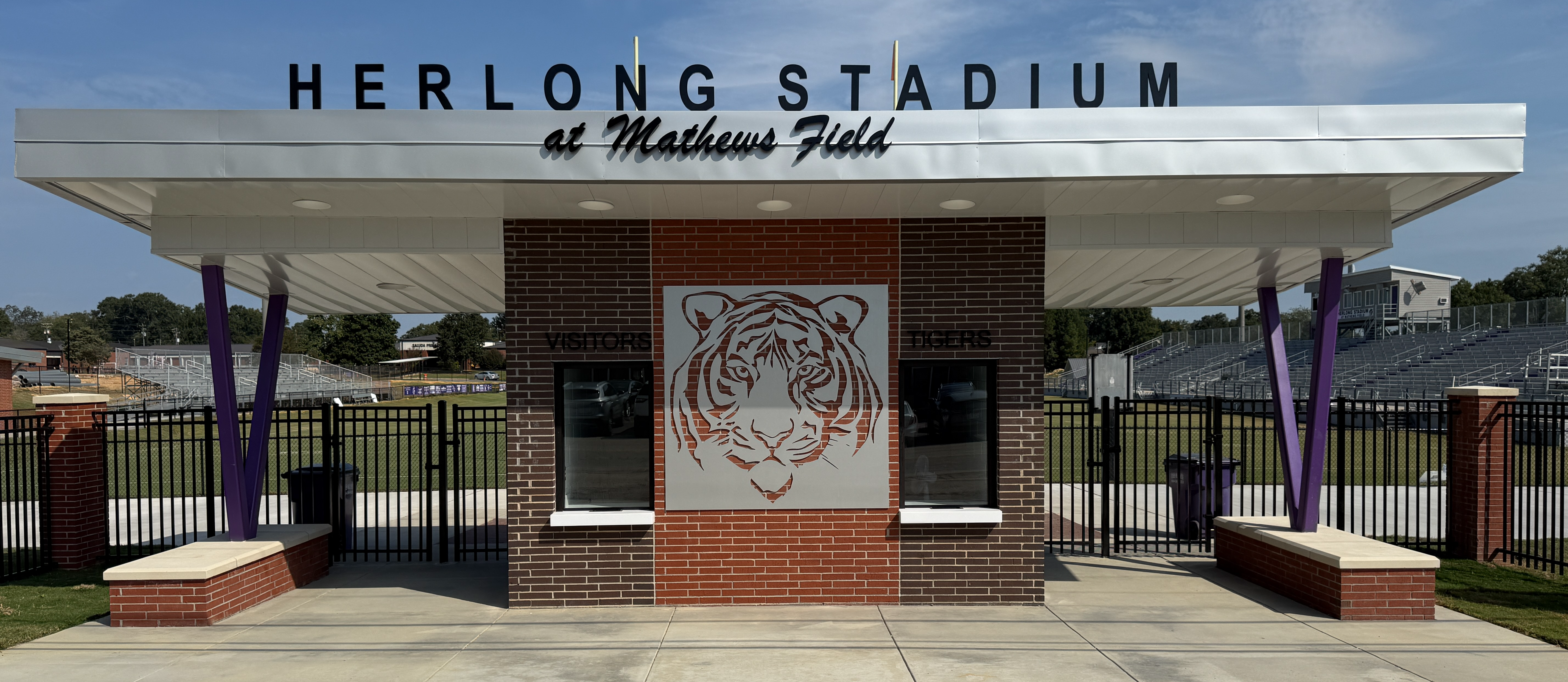 New stadium entrance image