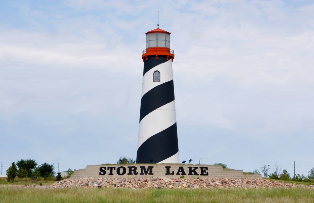 Storm lake lighthouse
