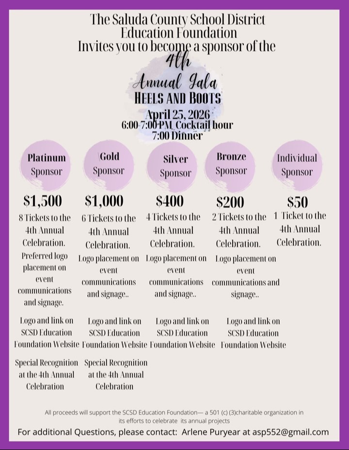 Image of sponsor levels