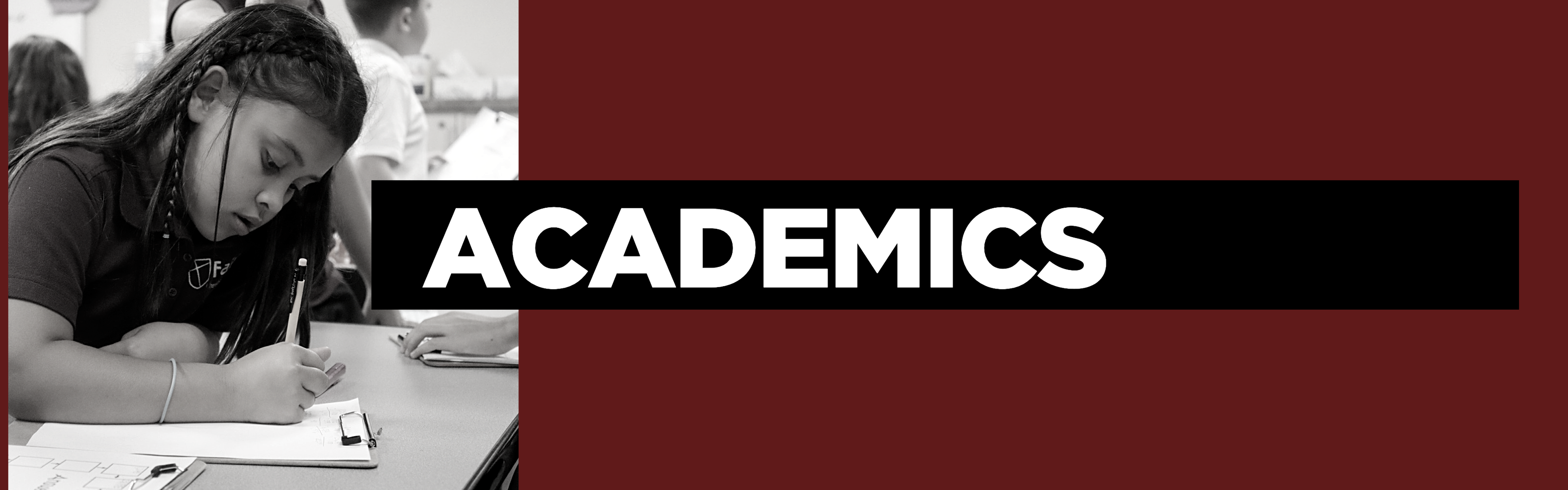 academics banner