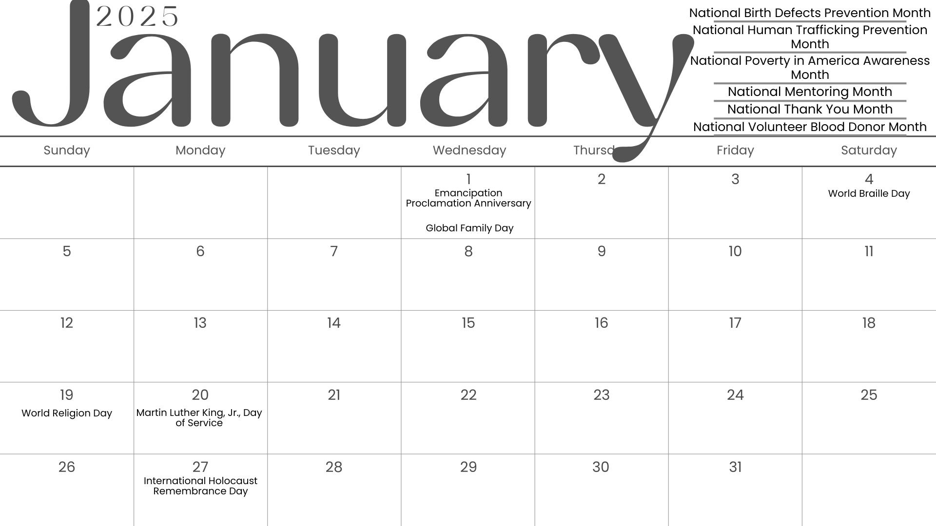 Calendar