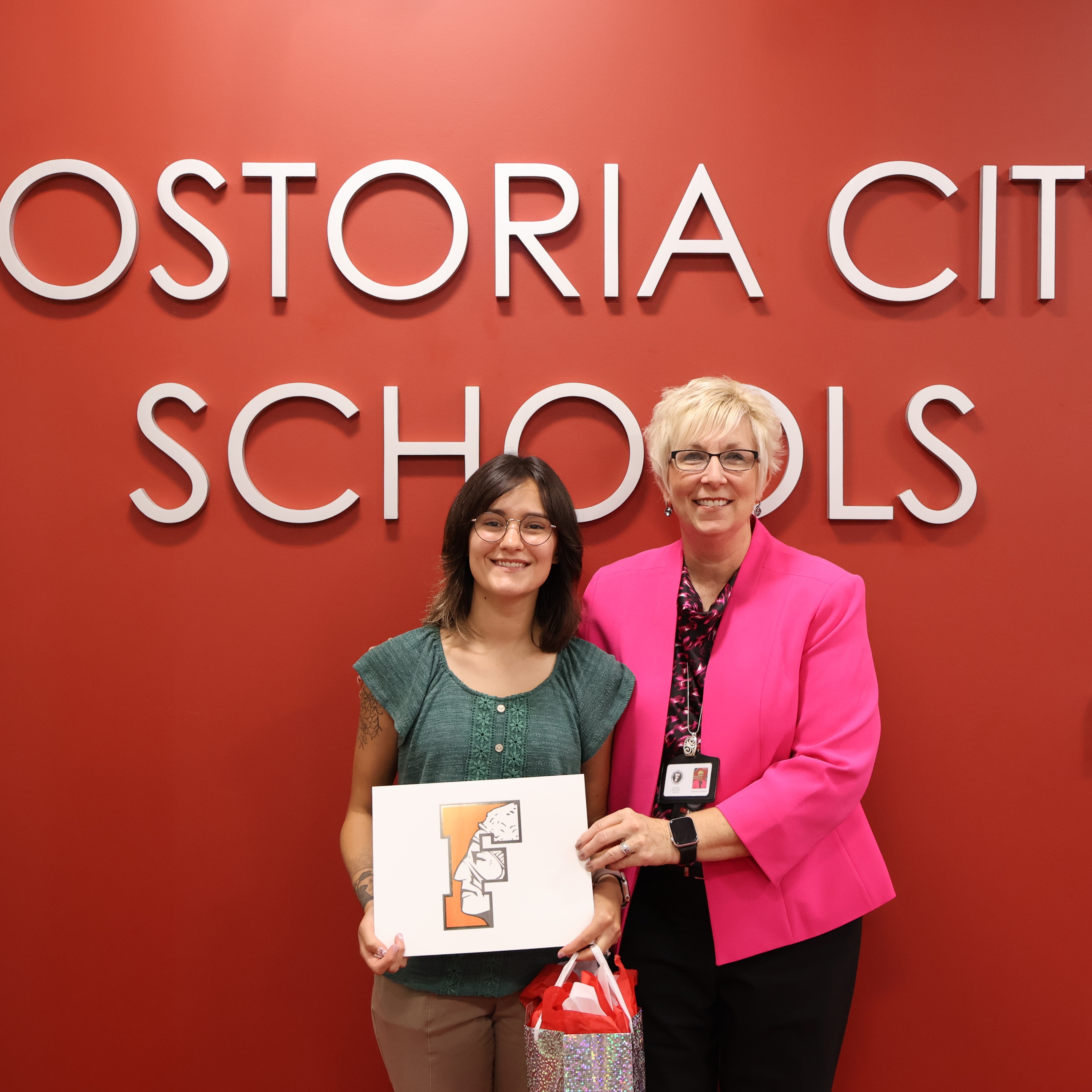 Staff recognition for Sept. BOE meeting