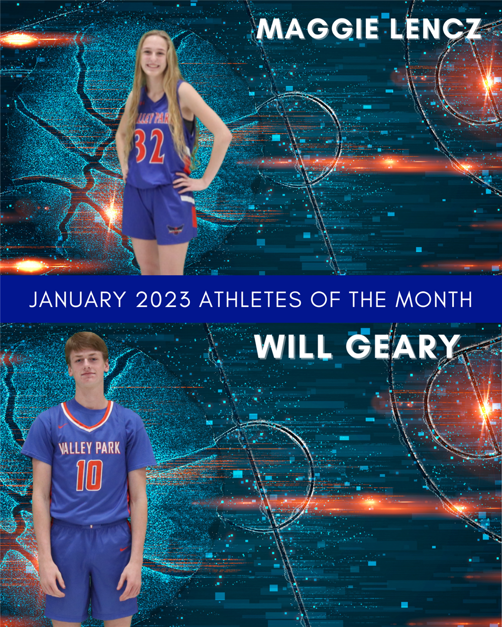 january athletes of the month