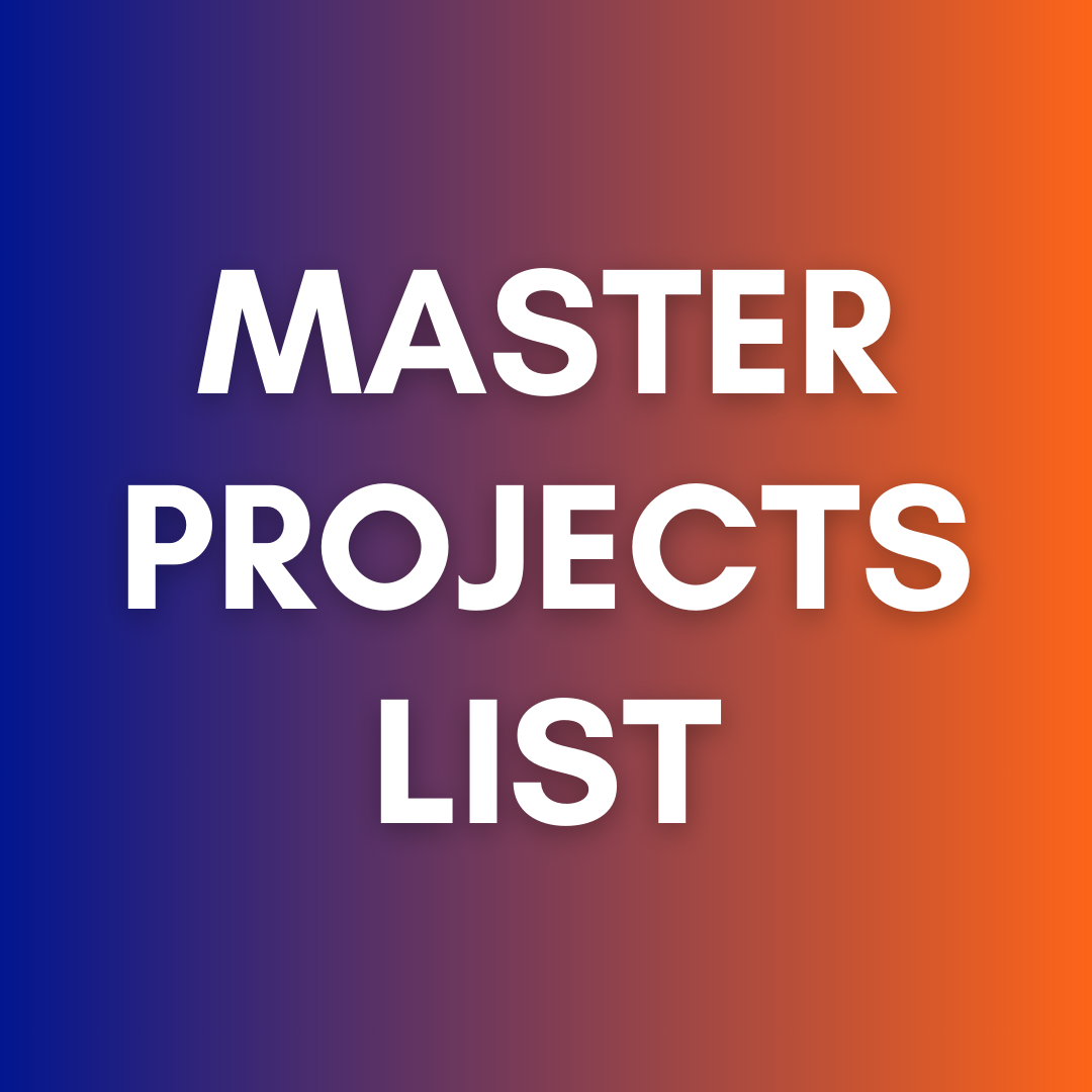 master projects list