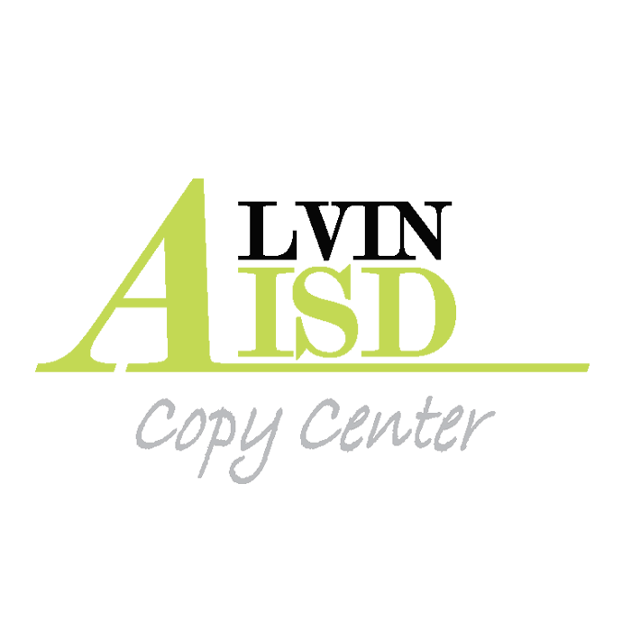 Alvin ISD Copy Center Logo