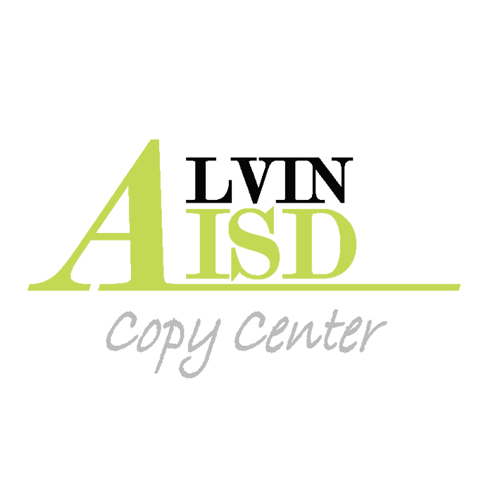 Alvin ISD Copy Center Logo