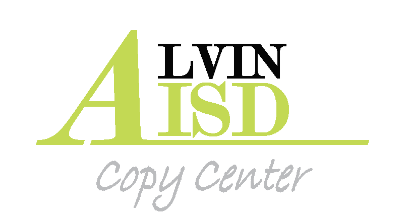 Alvin ISD Copy Center Logo