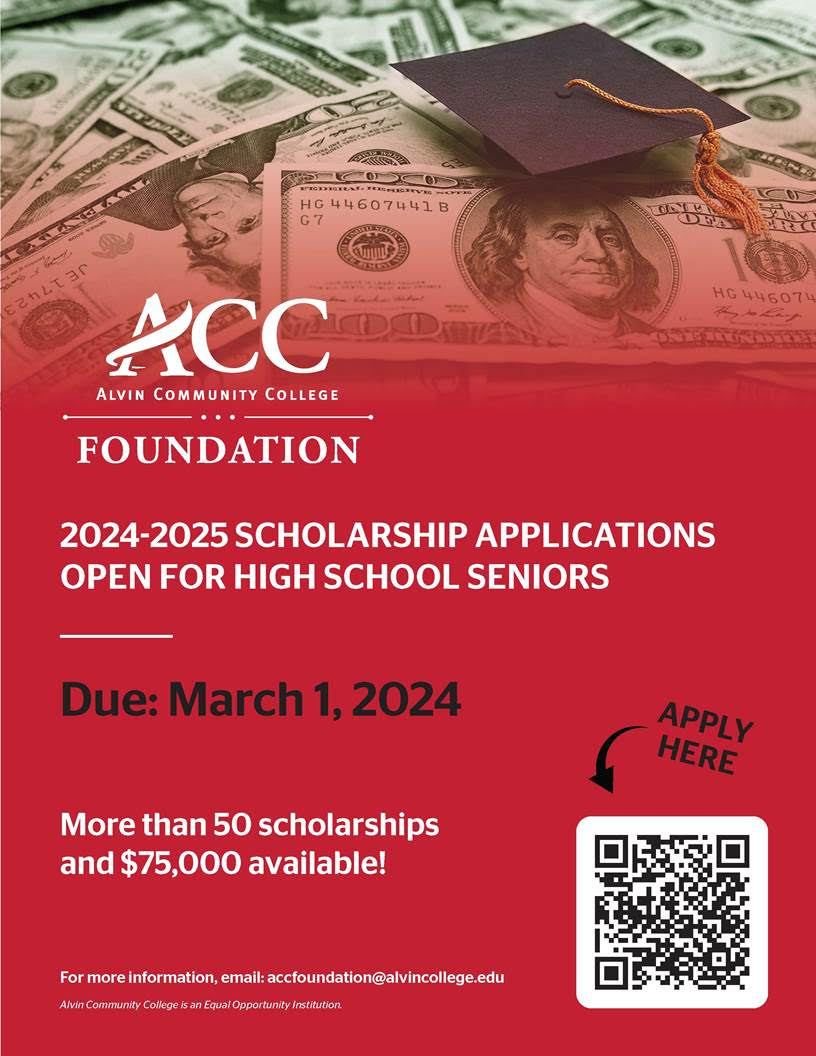 Scholarship Central | Alvin Independent School District