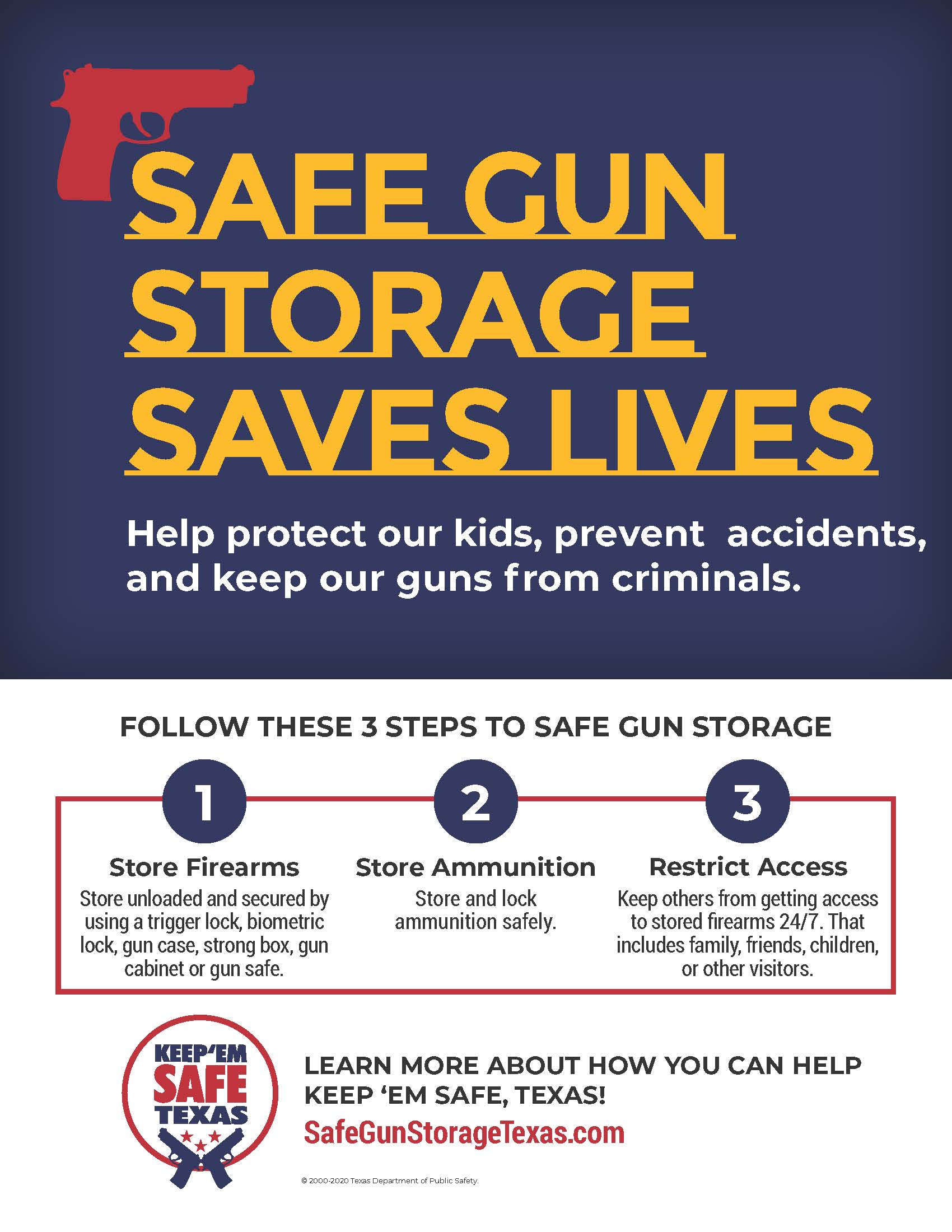 Safe Gun Storage saves lives