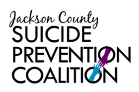 Jackson County Suicide Prevention Coalition logo and button