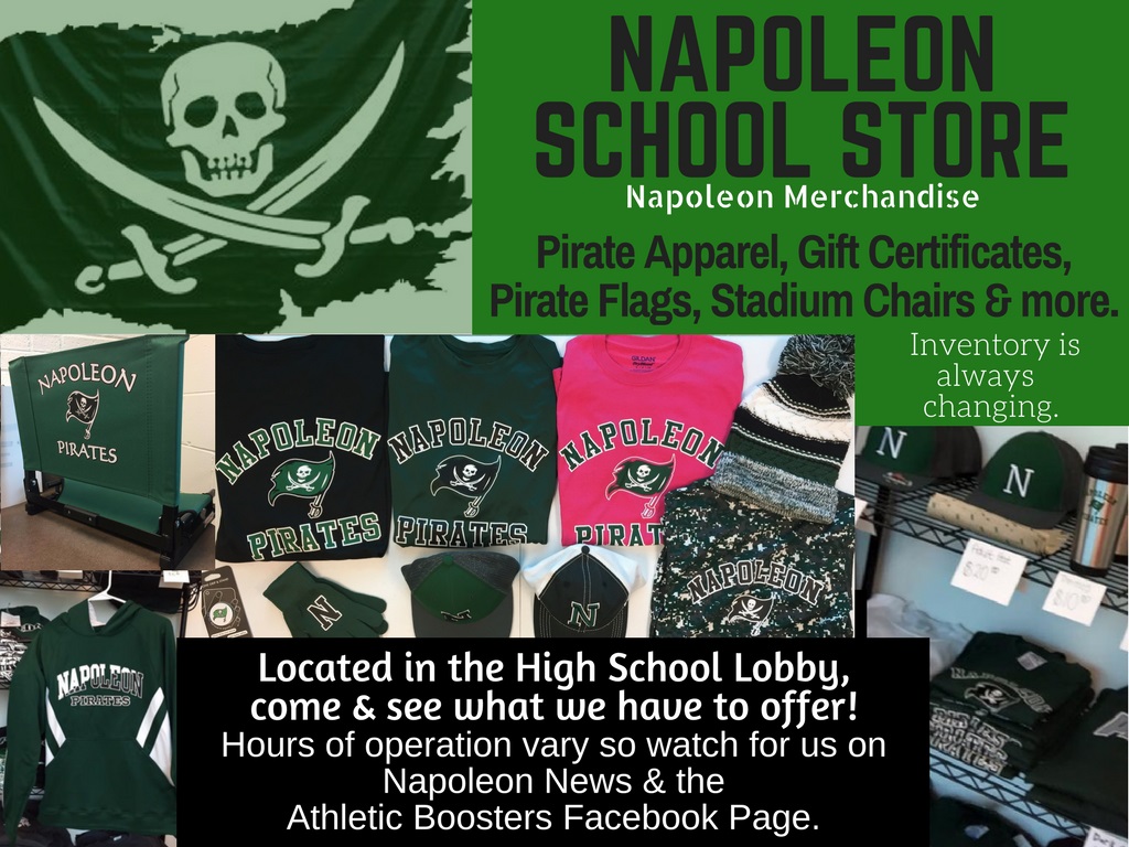 Napoleon school store flyer