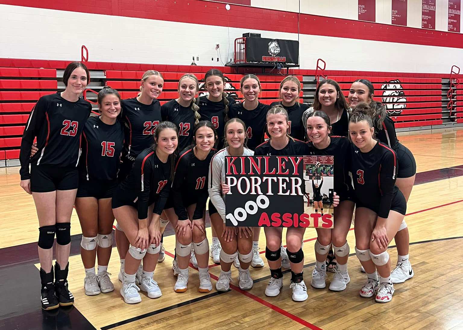 Kinley Porter 1,000 Assists