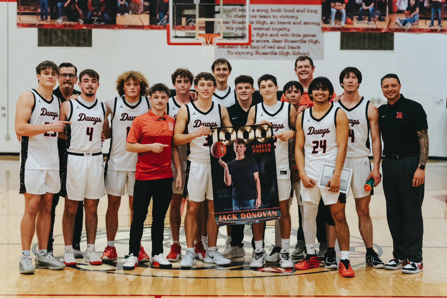 Jack Donovan 1,000 pts