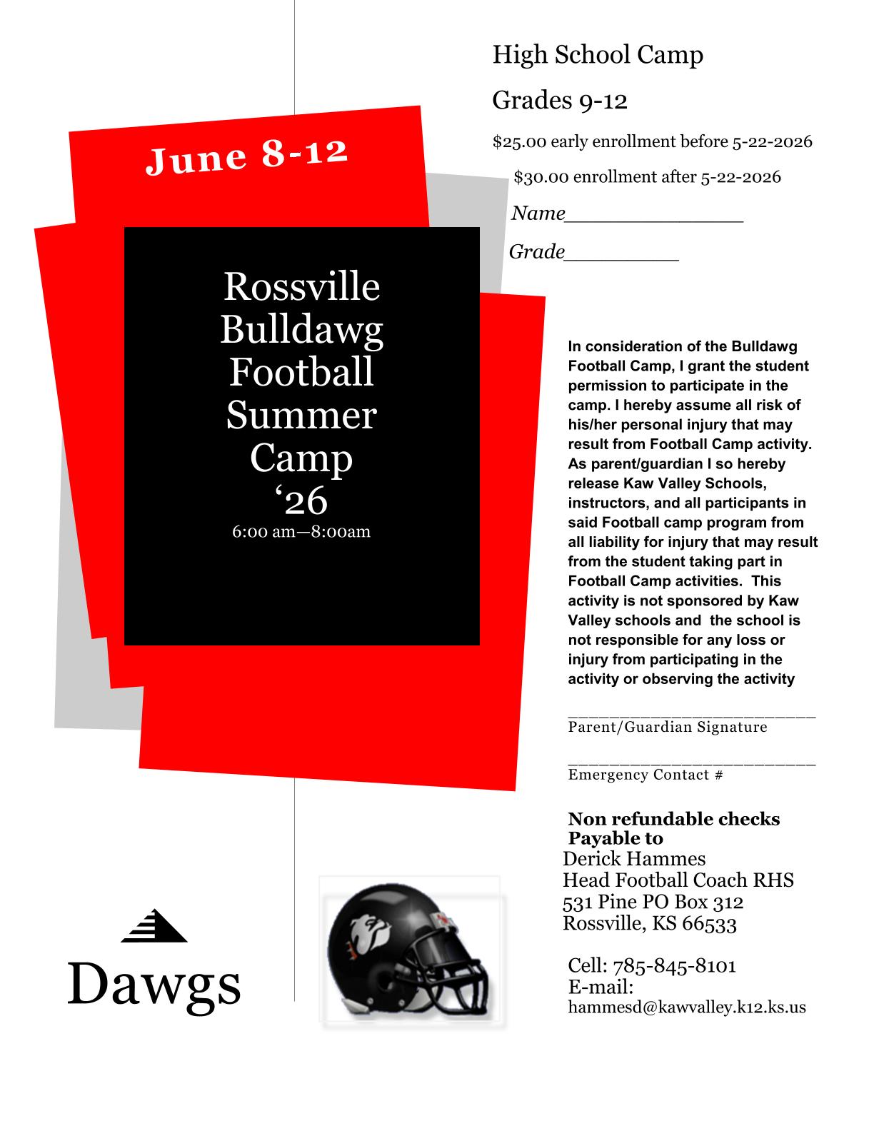 rhs fb camp