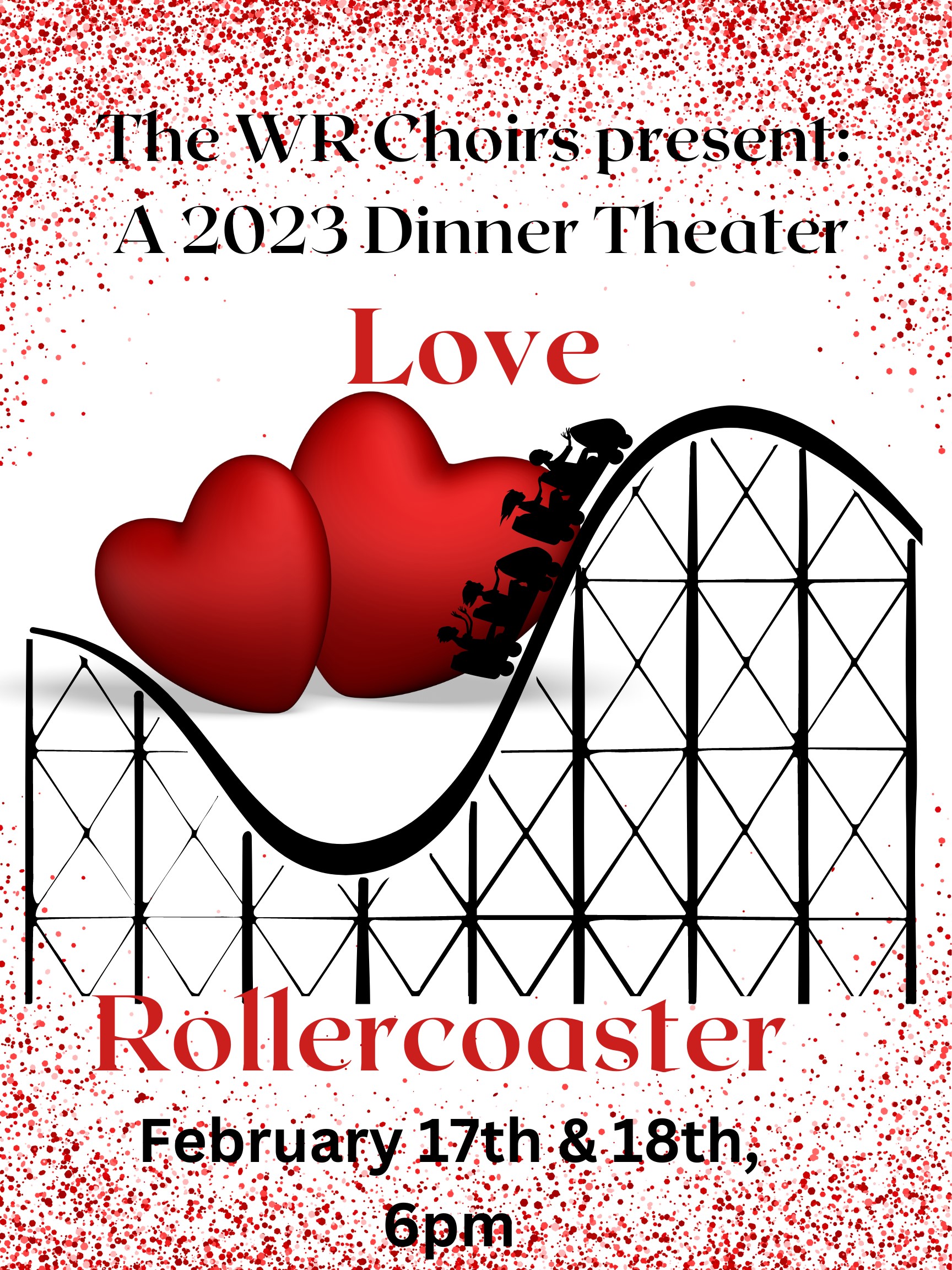 Front of dinner theater flyer