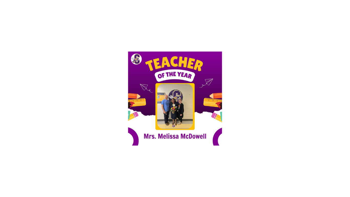 Teacher of the Year Melissa McDowell color photo