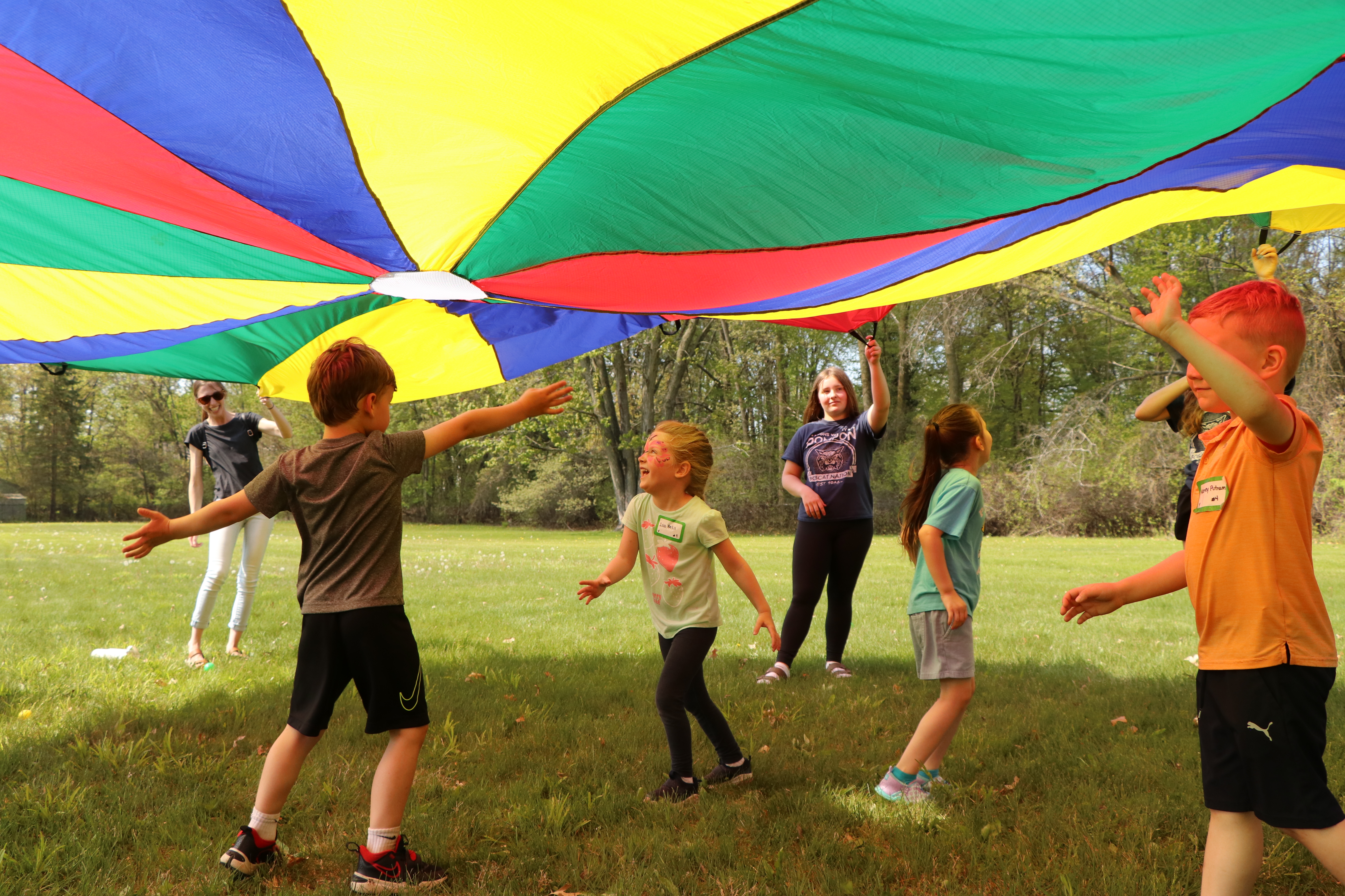 kids playing outside