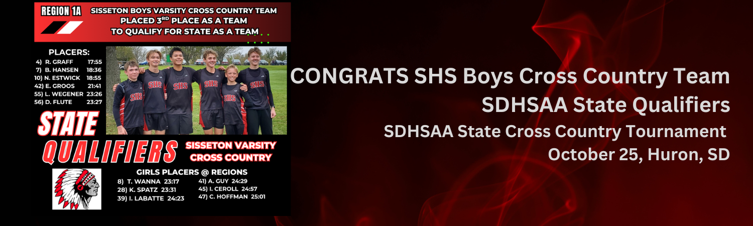 Good luck to our SHS student-athletes!