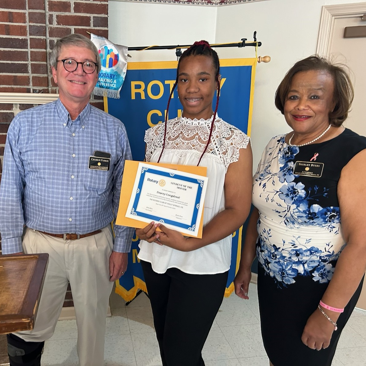 Rotary Club Honors 