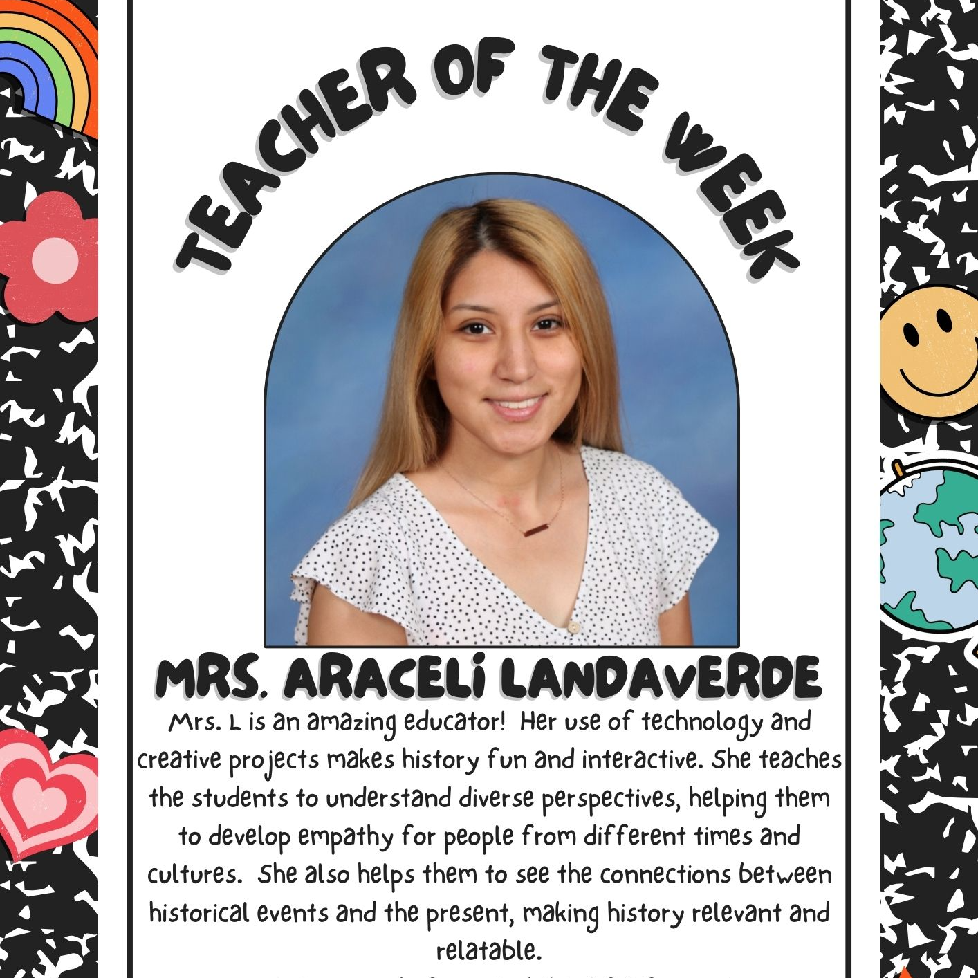 Teacher of the Week