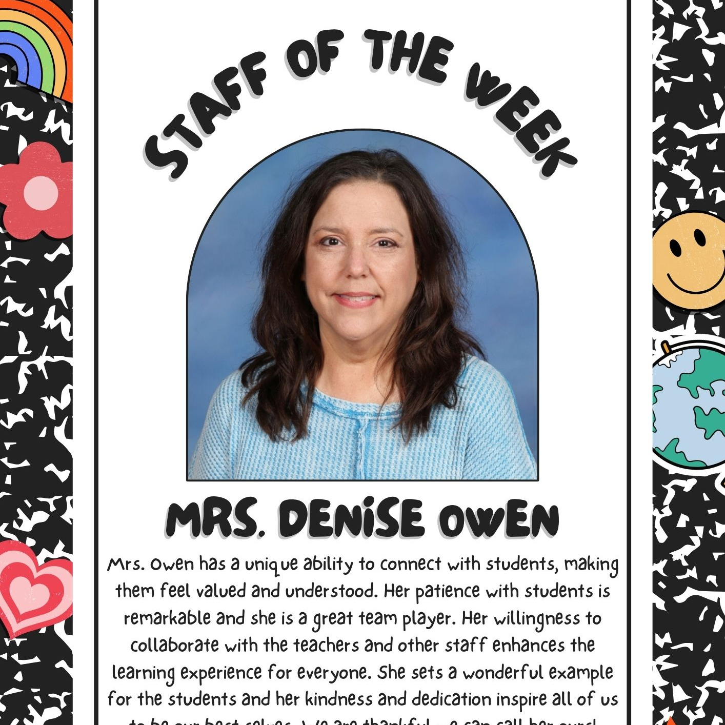 Staff of the Week