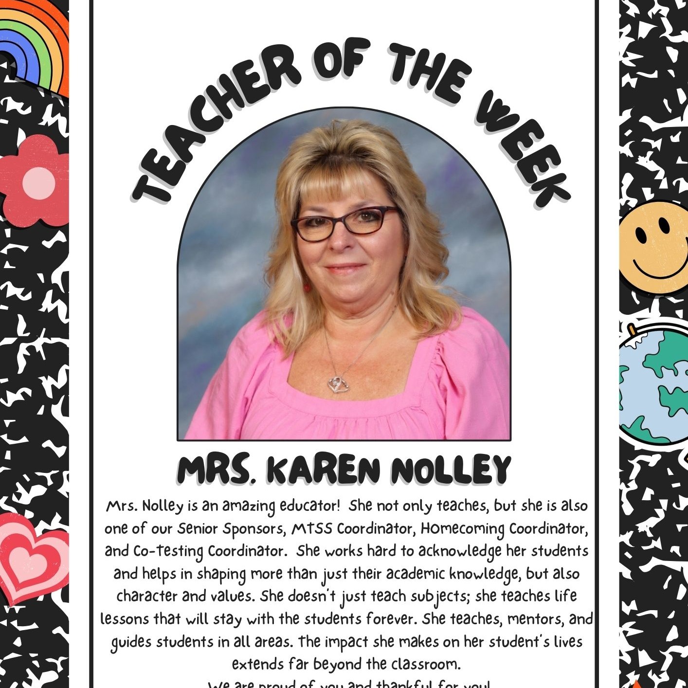 Teacher of the Week