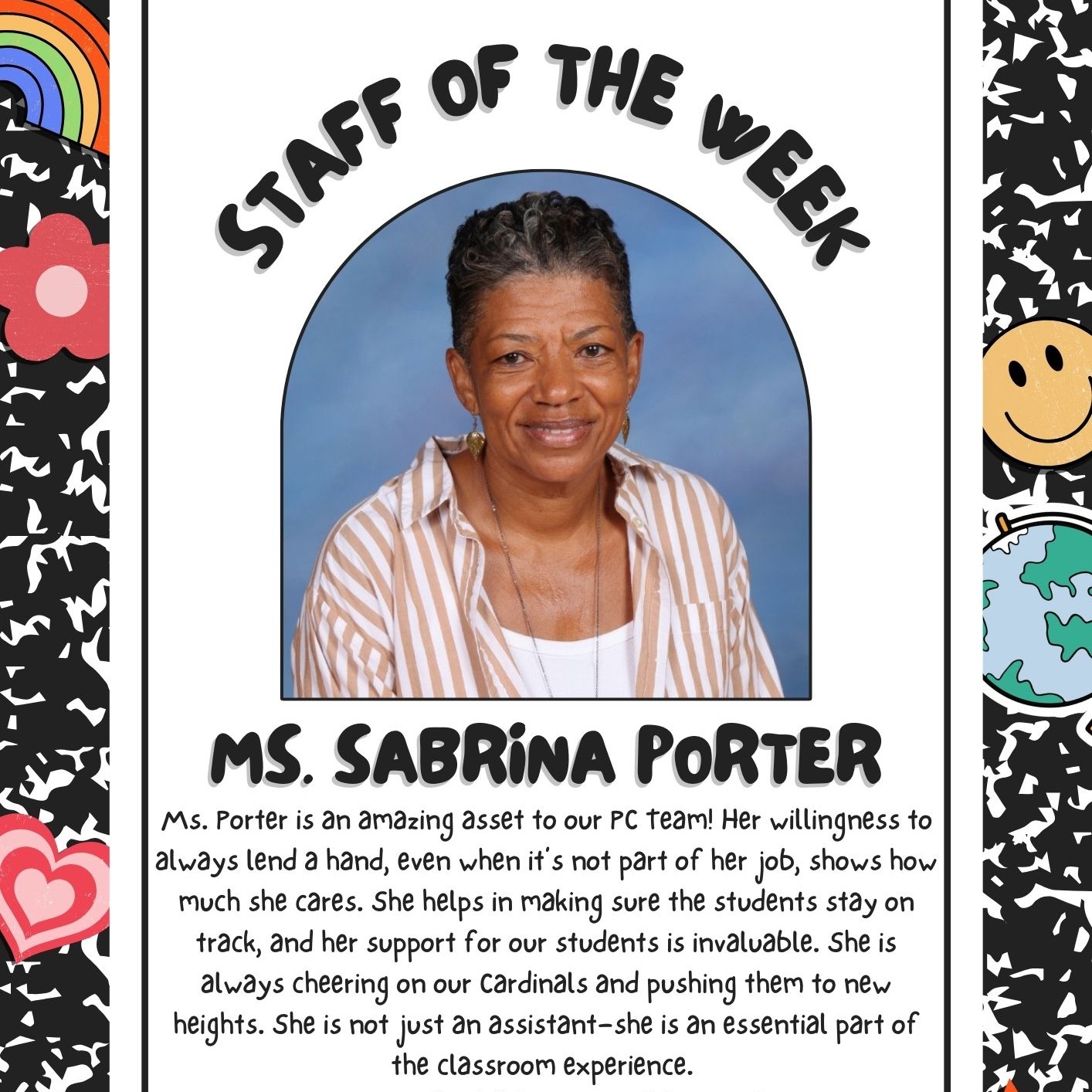 Staff of the Week