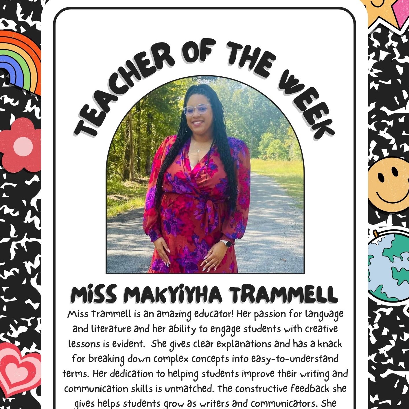 Teacher of the Week