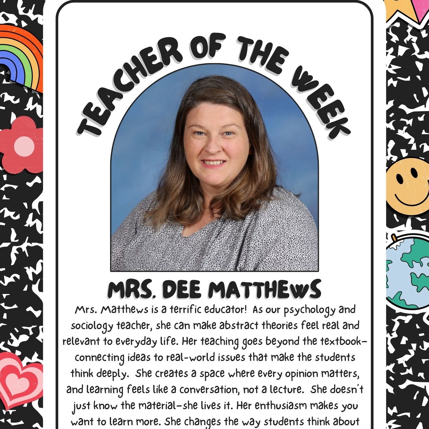 Teacher of the Week