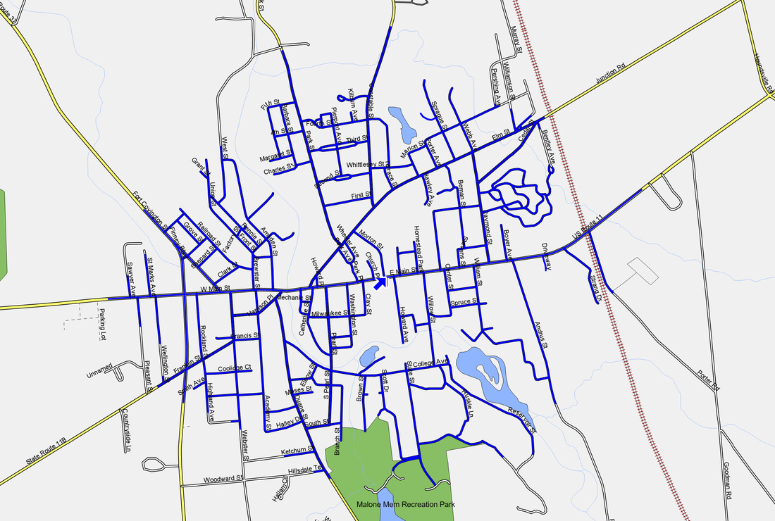 Flanders Walking Map