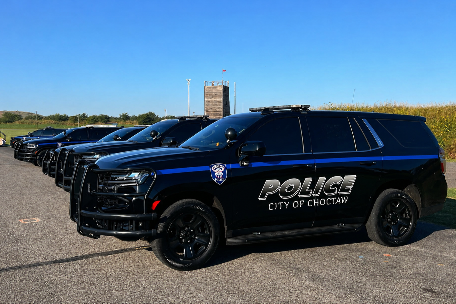 police department front view