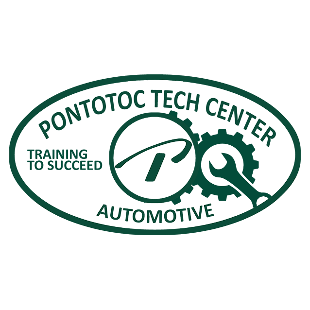 Automotive logo with PTC name and image of wrench and gear