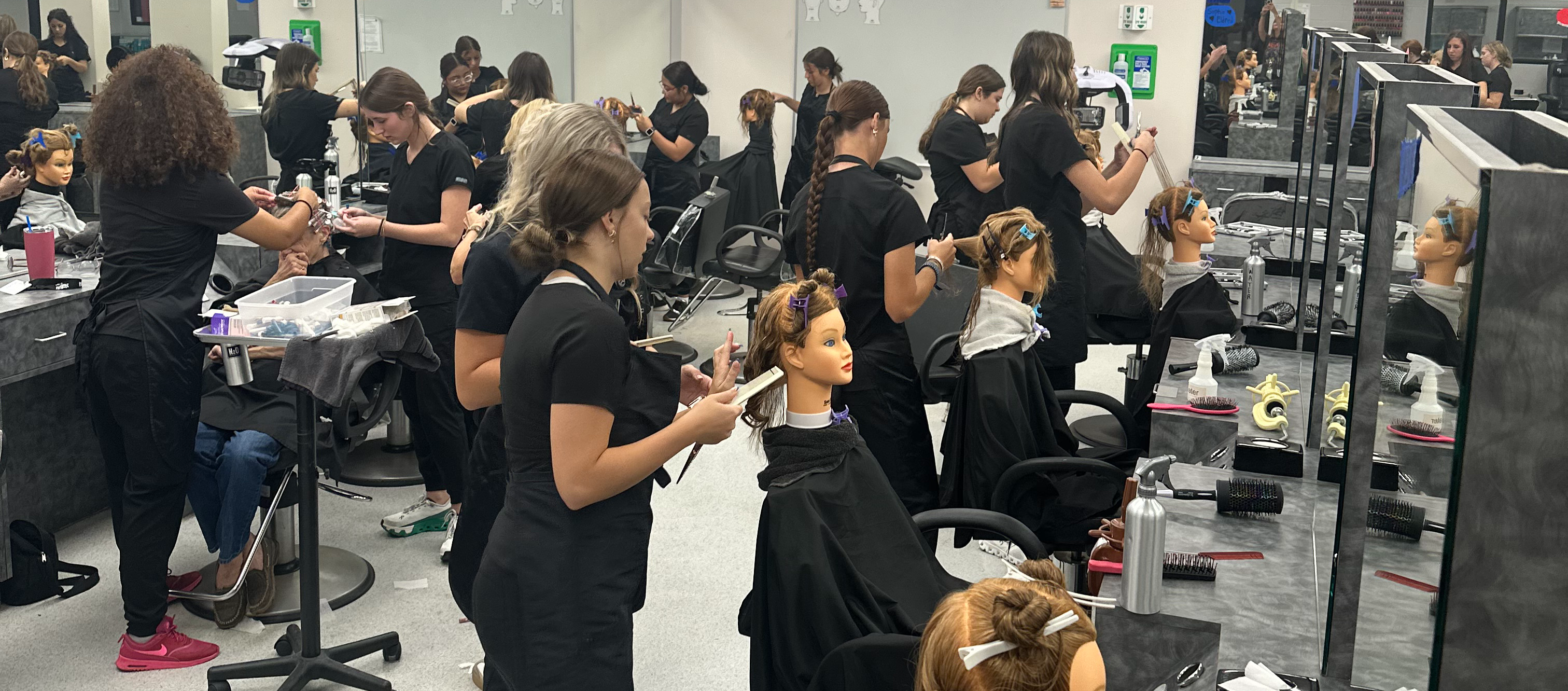 The Cosmetology Student Salon at PTC