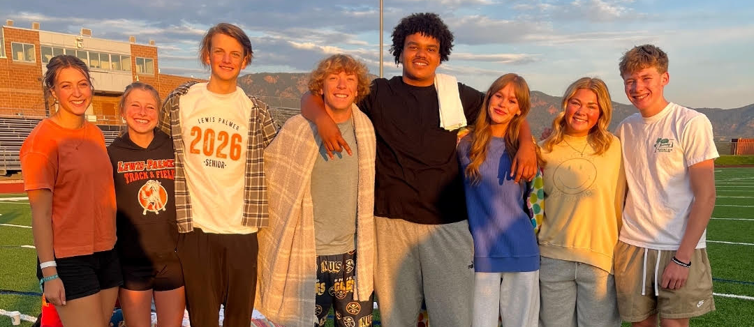 Student Council Students at Senior Sunrise