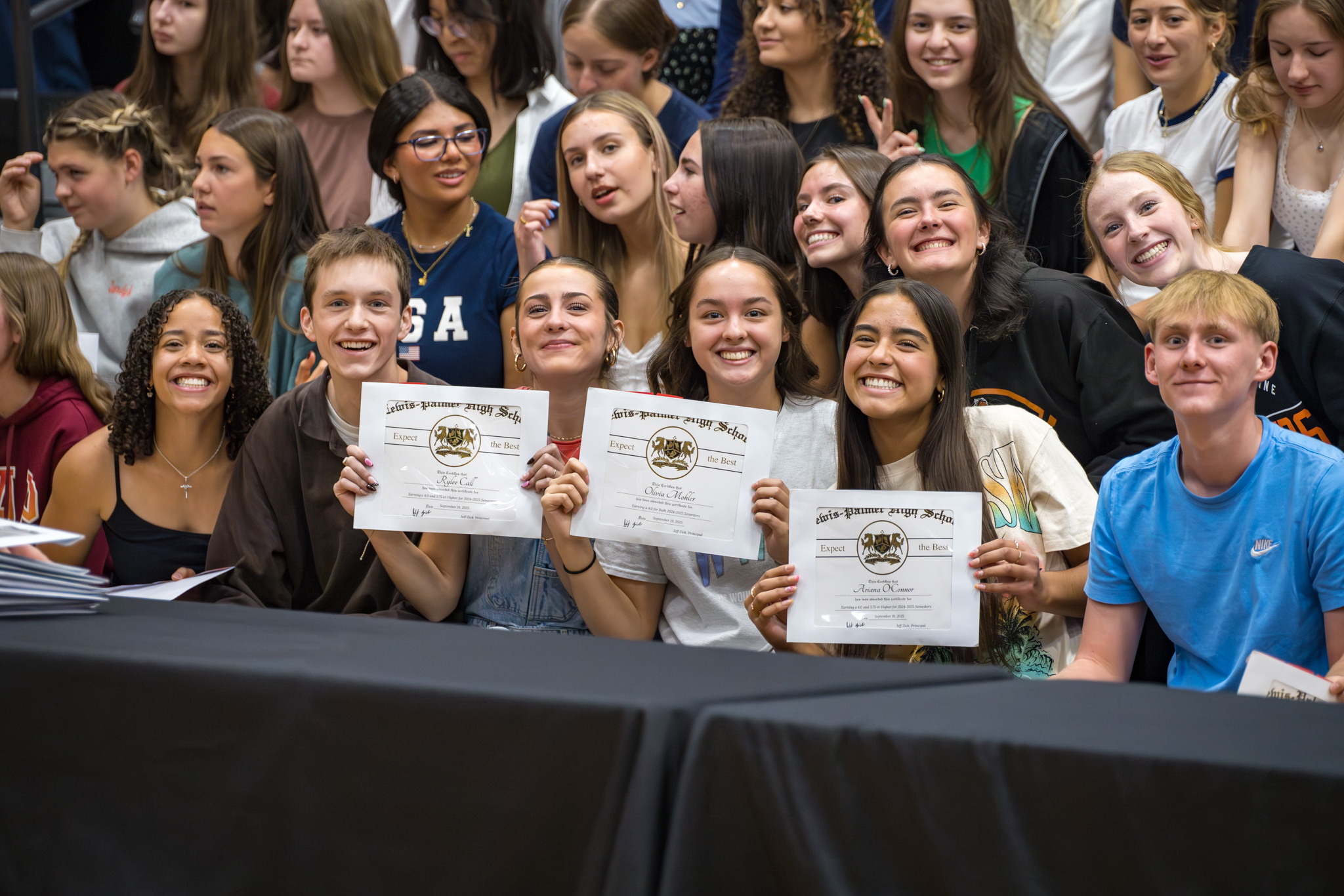 Academic Award Assembly winners