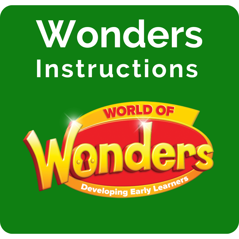 Wonders Instructions