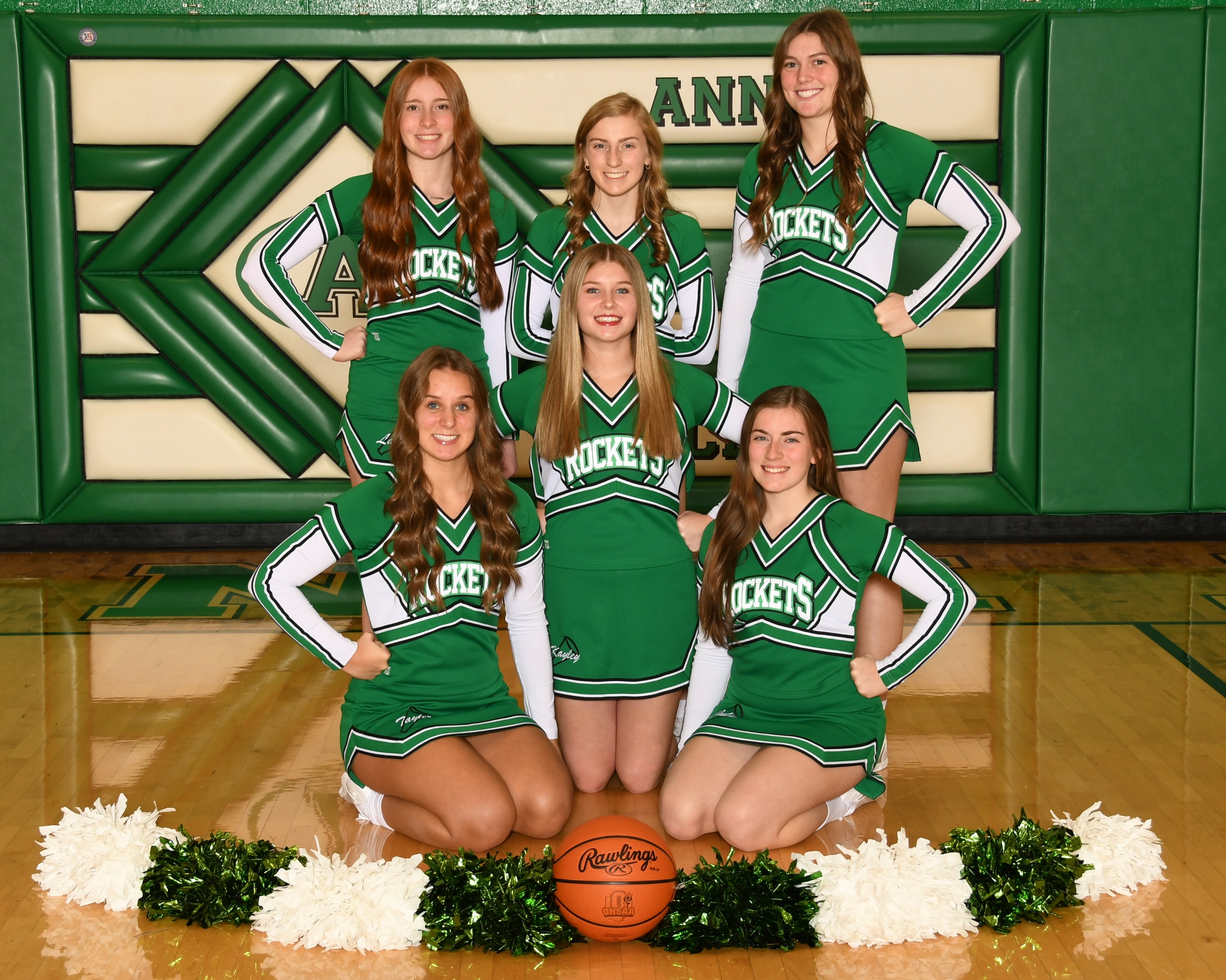 2024-2025 Varsity Basketball Cheerleaders