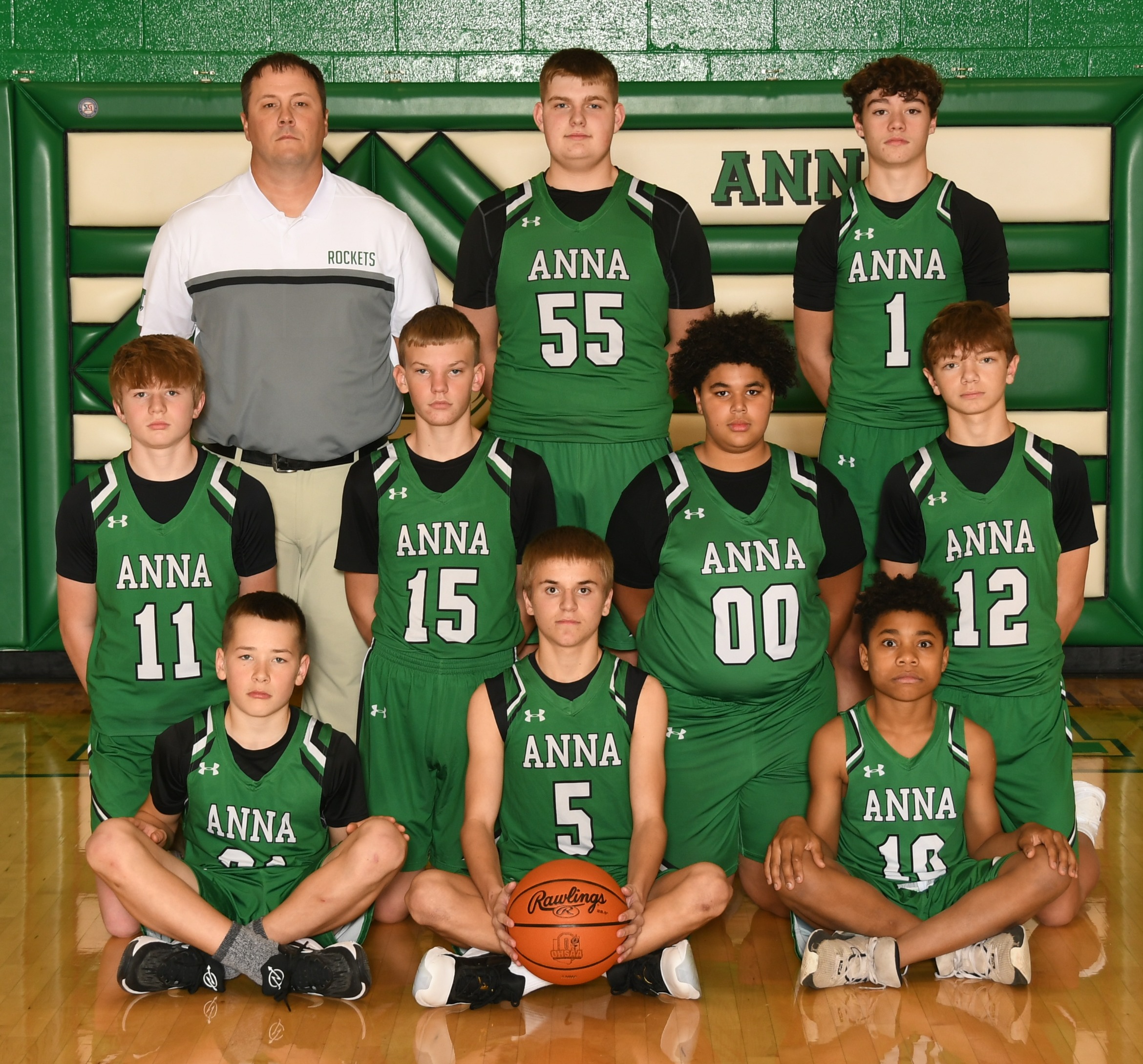 2024 8th  boys bball team