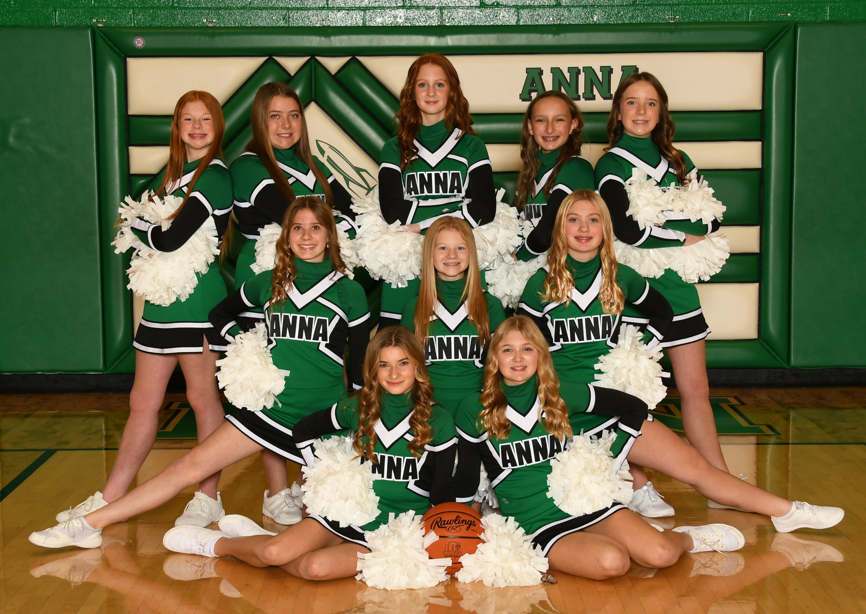 2024-2025 JH Basketball Cheerleaders