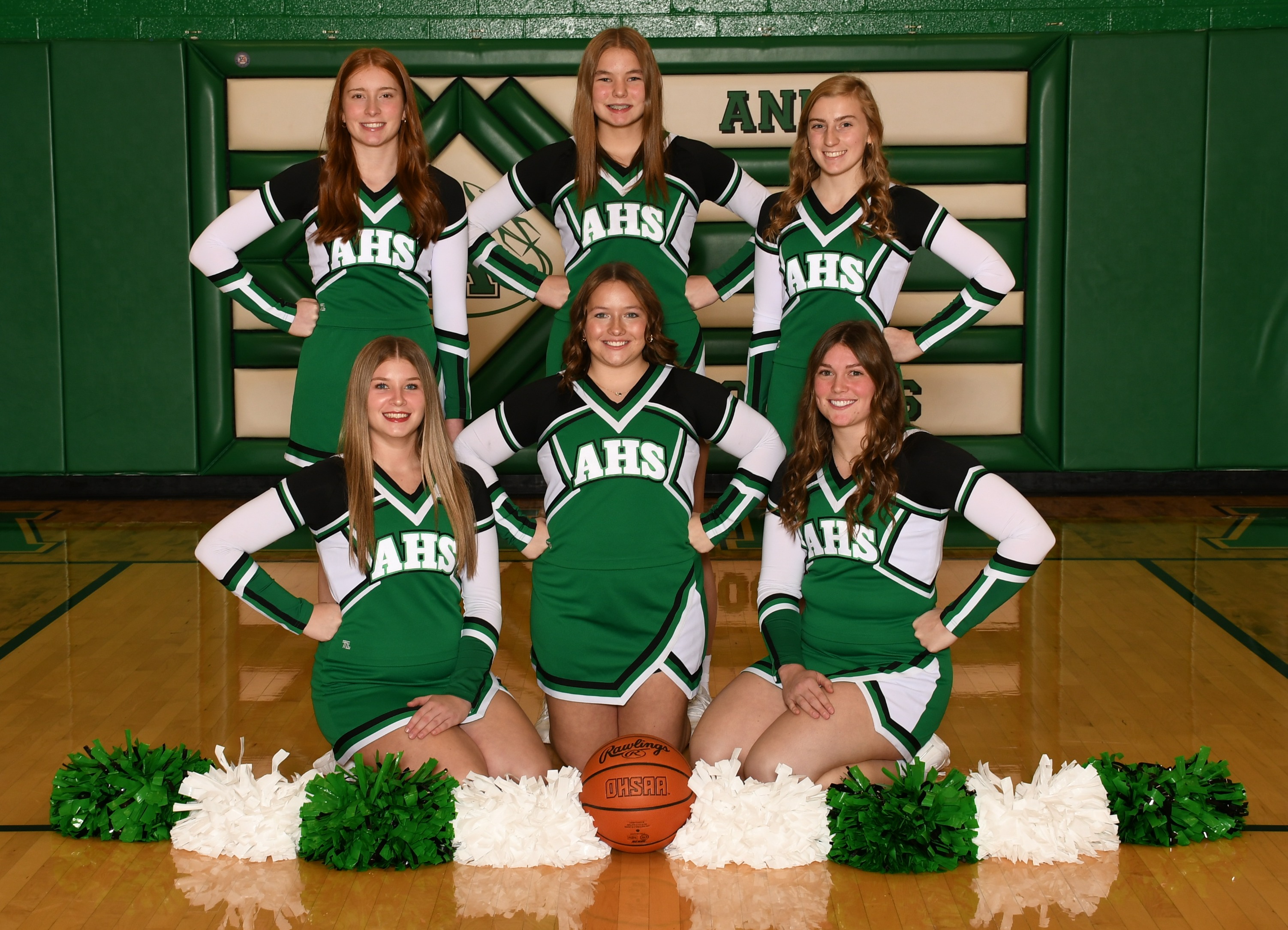 2025-2026 Varsity Basketball Cheerleaders