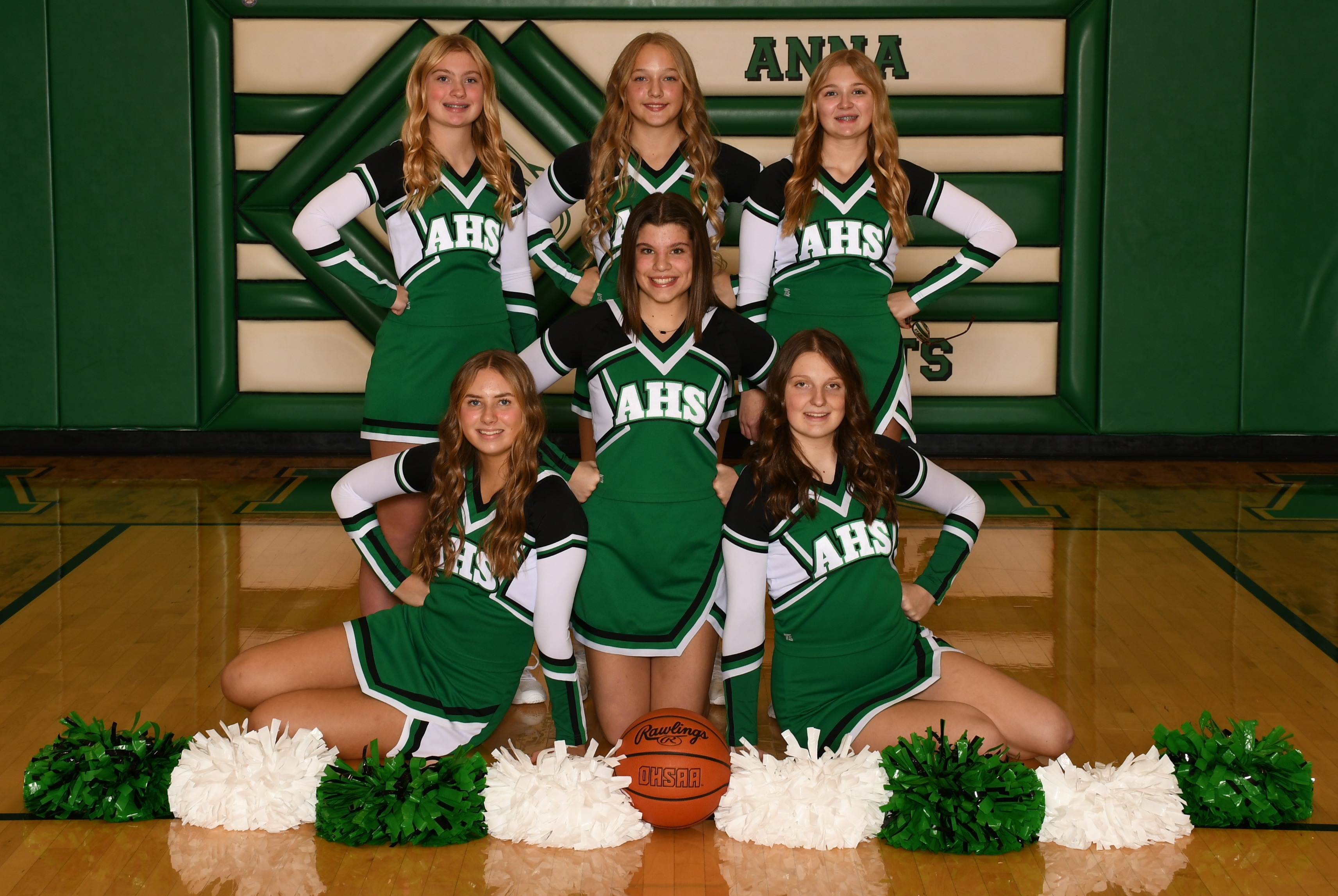 2025-2026 Junior Varsity Basketball Cheerleaders