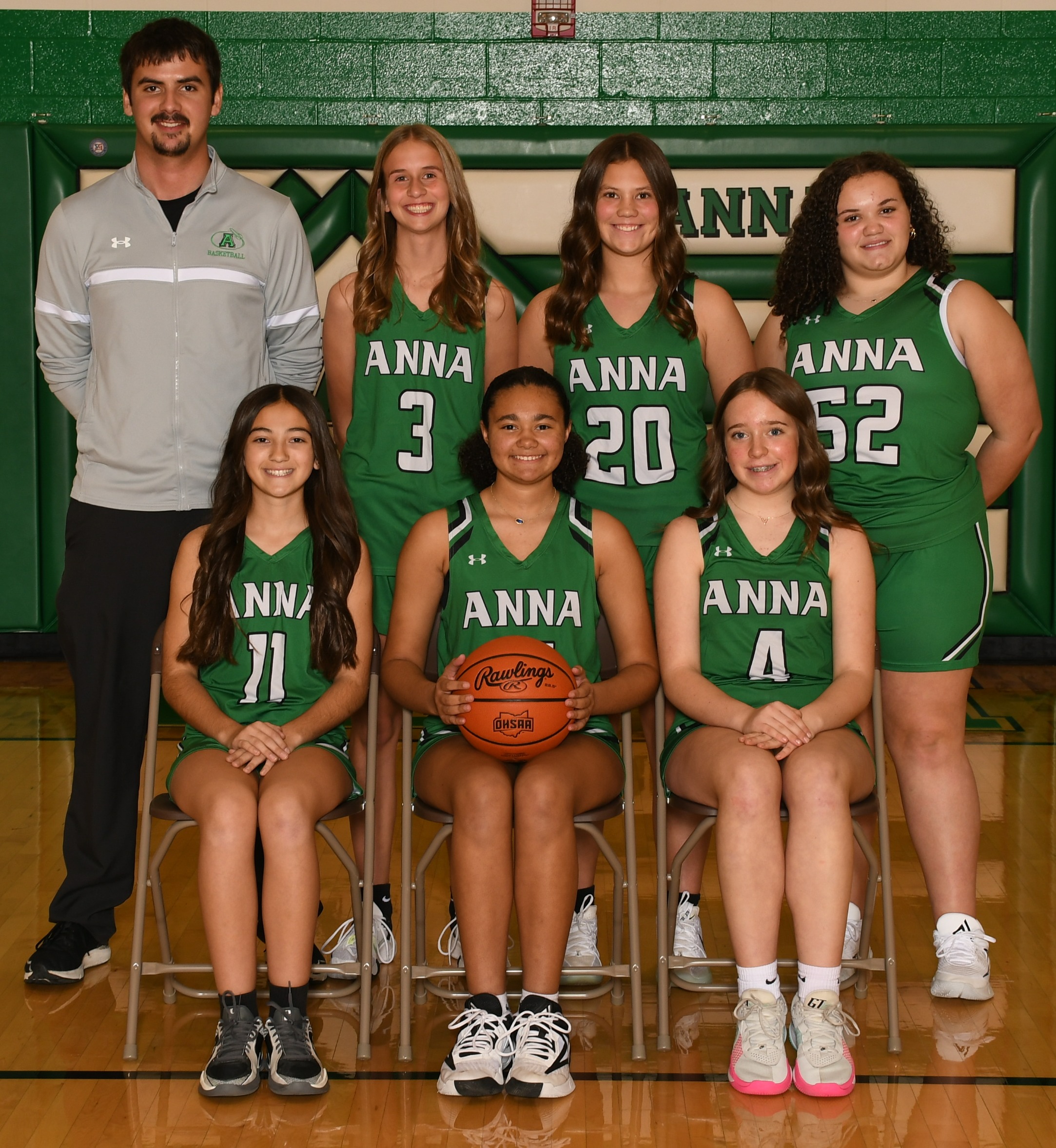 2025 MS Girls bball Team