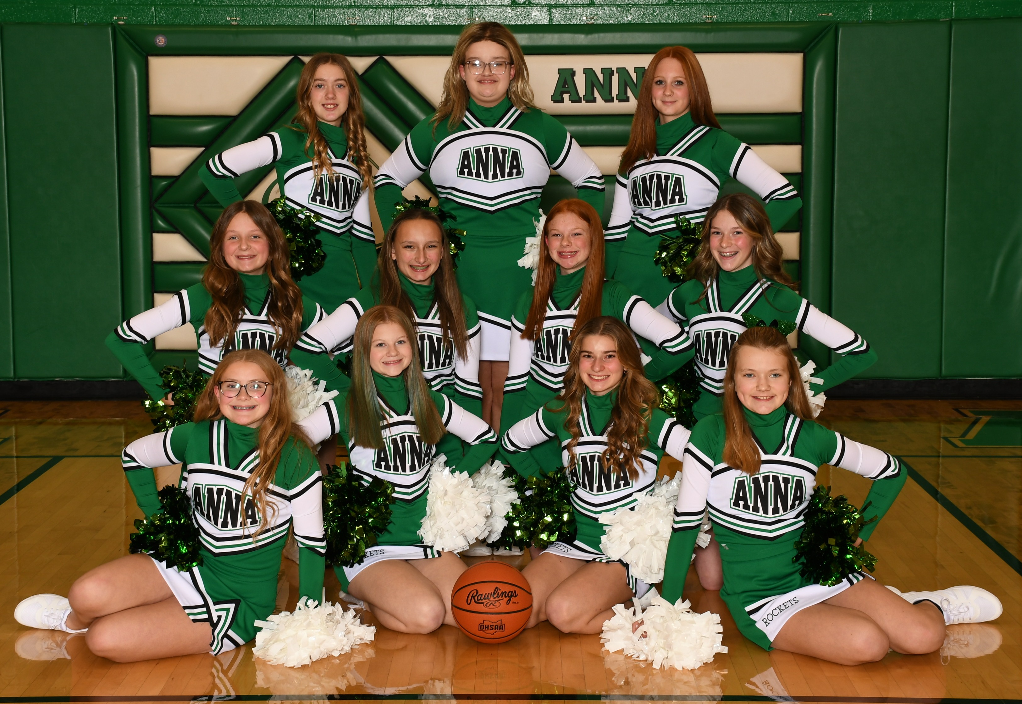 2025-2026 JH Basketball Cheerleaders