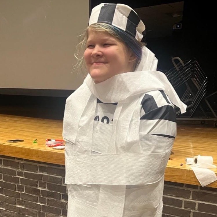 "Mummified" at the Best Buddies Halloween Event!