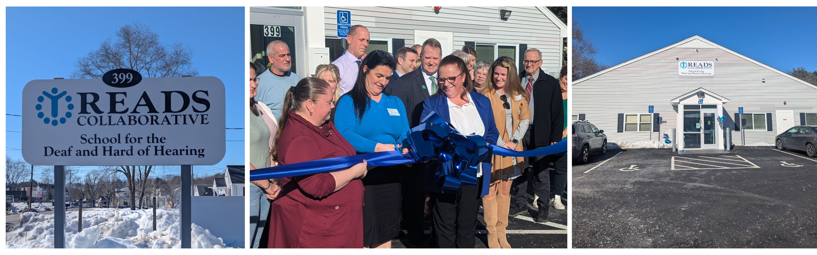 DHH new building ribbon cutting