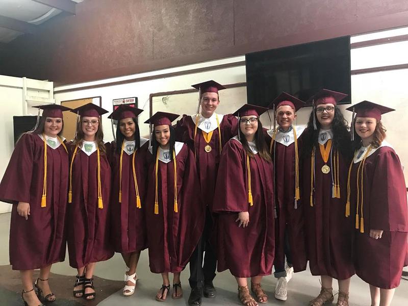 A photo of some graduates.
